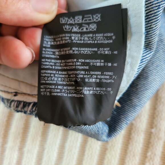 SAINT LAURENT Floral Printed Denim NWT - Picture 10 of 11